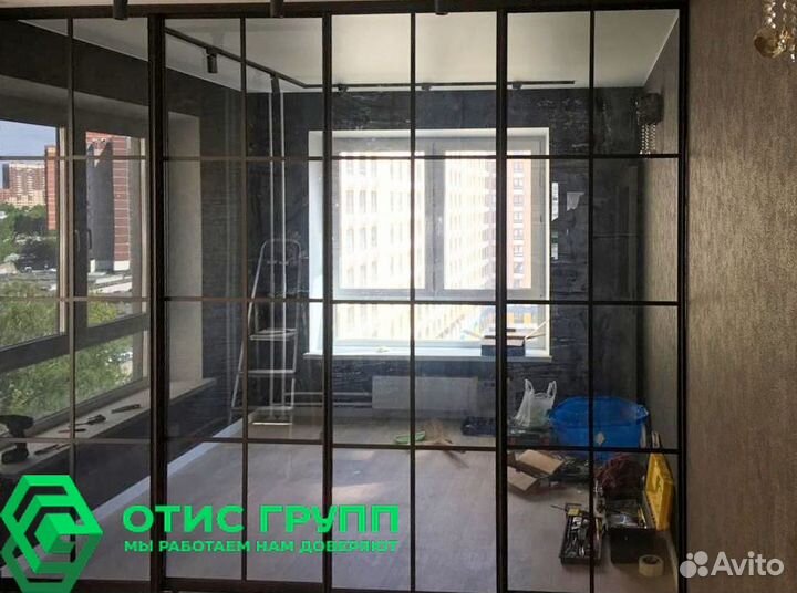 Перегородки для зонирования / Лофт перегородки