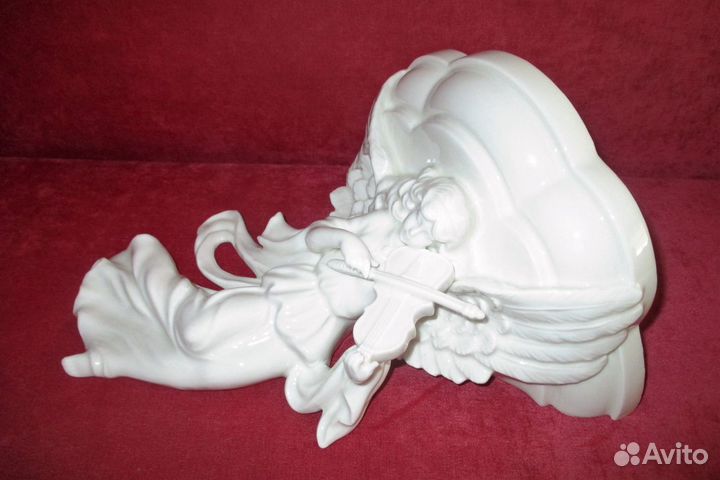 Консоль коллекц.фарфор Ангел Скрипачка Европа