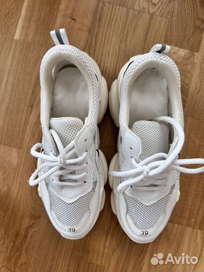 Кроссовки босоножки кожа