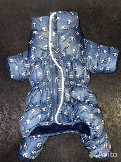 Зимний комбинезон для маленькой собачки