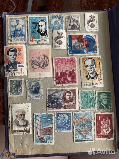 Коллекция почтовых марок СССР и не только