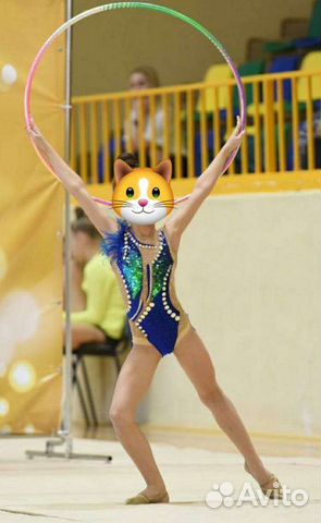 Купальник для художественной гимнастики, 118-130