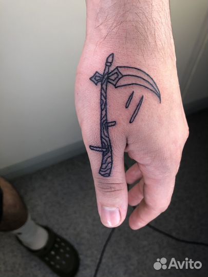 Модель на тату