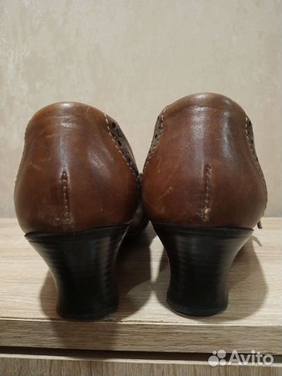 Туфли женские 39 размер натуральная кожа