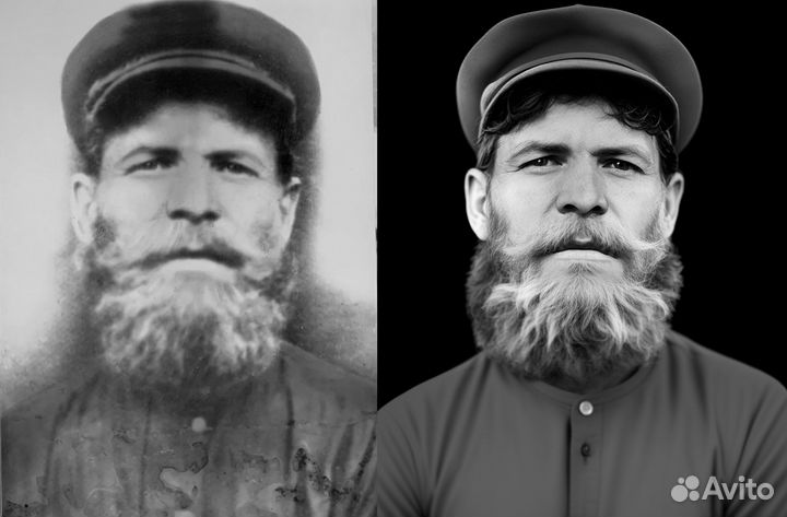 Ретушь фотографий на памятник