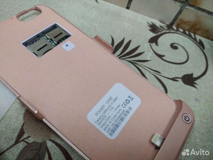 iPhone 6 6s айфонЧехол аккумулятор телефон доп 3в1