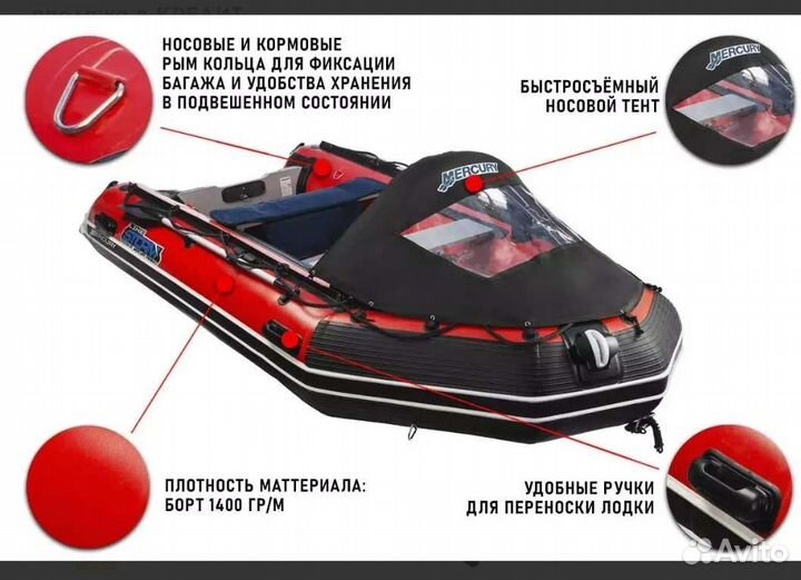 Лодка пвх stormline heavy duty AL 380 один на воде