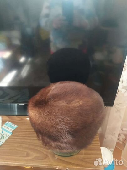 Шапка норковая женская