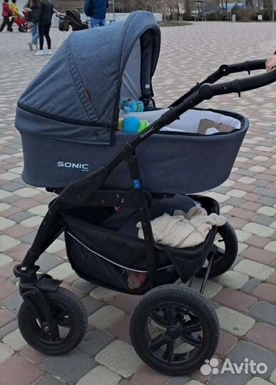 Коляска sonic verdi 3 в 1