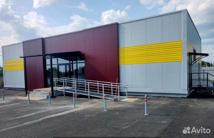 Быстровозводимые ангары склады из сэндвич панелей
