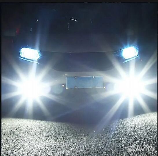 Светодиодные лампы Н3, 3000к