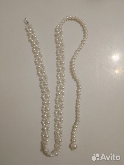 Пояс/ремень жемчужный