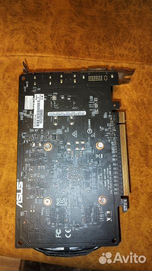 Видеокарта gtx 1050 ti 4gb asus