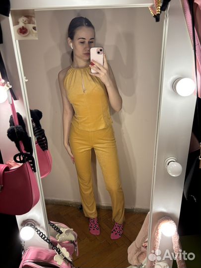 Вельветорый костюм женский