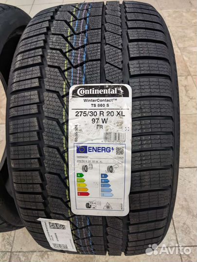 Continental ContiWinterContact TS 860S 275/30 R20 и 245/35 R20