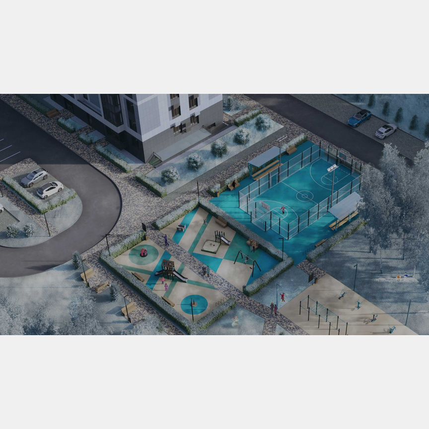 2-к. квартира, 77 м², 5/11 эт.