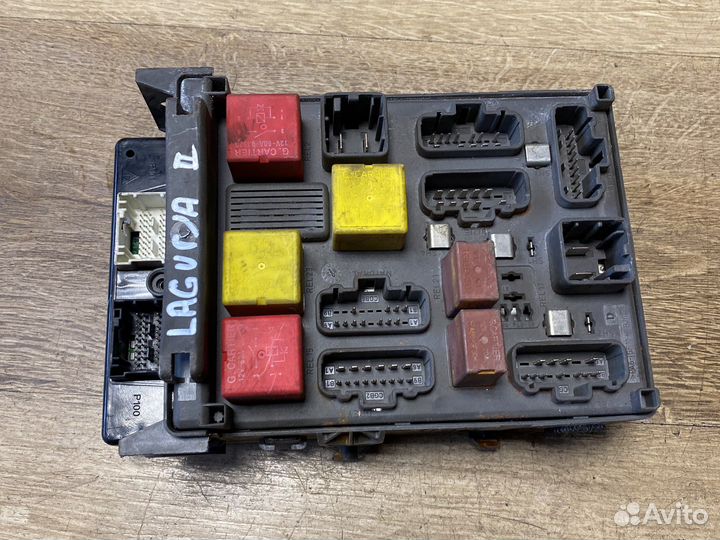 Renault laguna 2 блок предохранителей