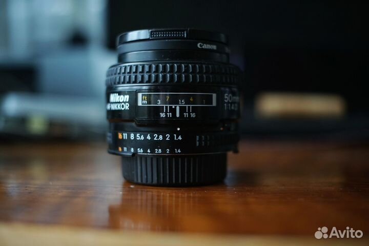 Обьектив nikon 50 mm af-d 1.4