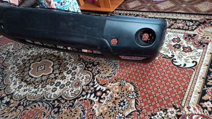 Бампер передний highlander 2004-2007 года