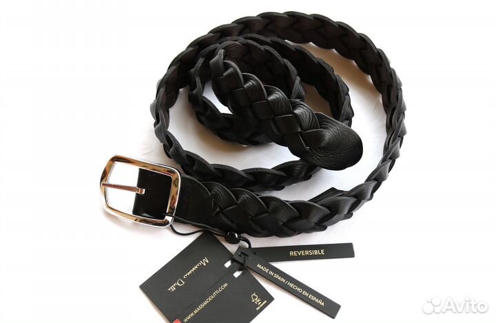 Ремень кoжаный 105см.Mаssimo Dutti Испания