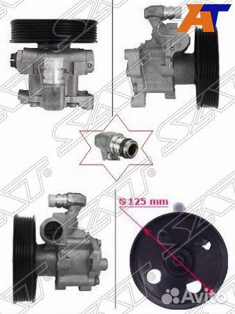 Насос гур mercedes-benz SLK-class