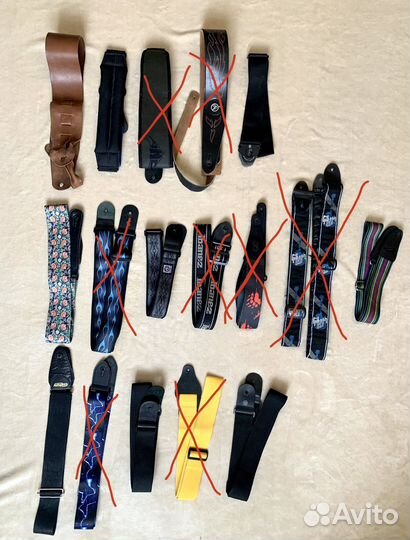 Ремени для электрогитары / гитары