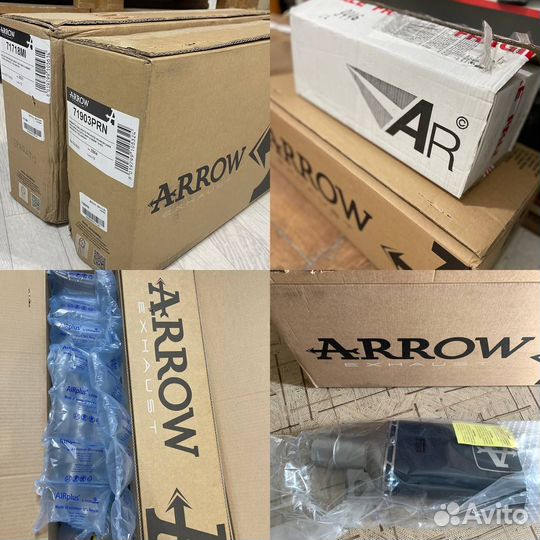 Arrow глушитель, полная трасса