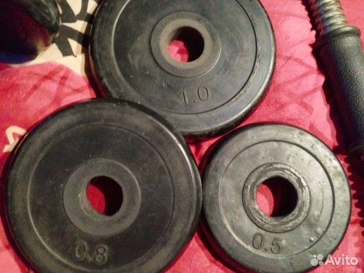 Гантели разборные бу