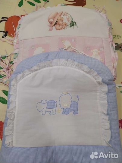 Бортики в детскую кроватку