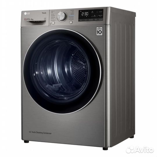 Сушильная машина LG dc90v5v9s (9кг) серебристый