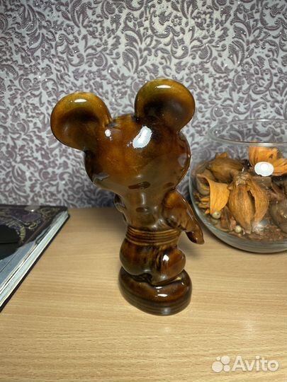 Фарфоровые статуэтки СССР мишка