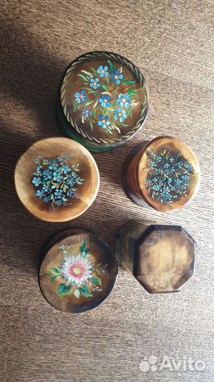 Шкатулка деревянная ручной работы