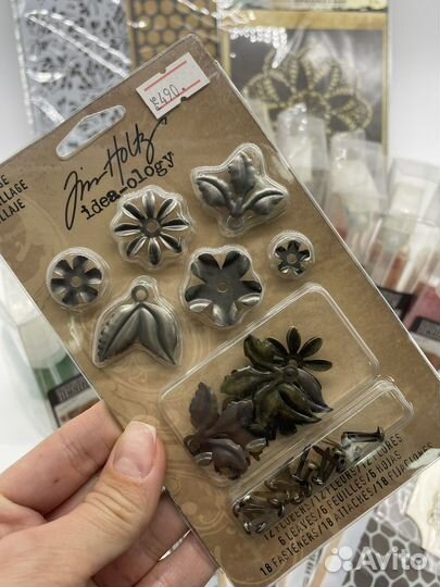 Набор материалов для микс медиа Tim Holtz/Prima