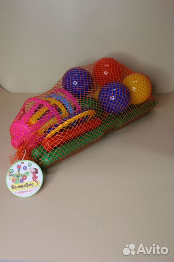 Детская игра кольцеброс с корзинами