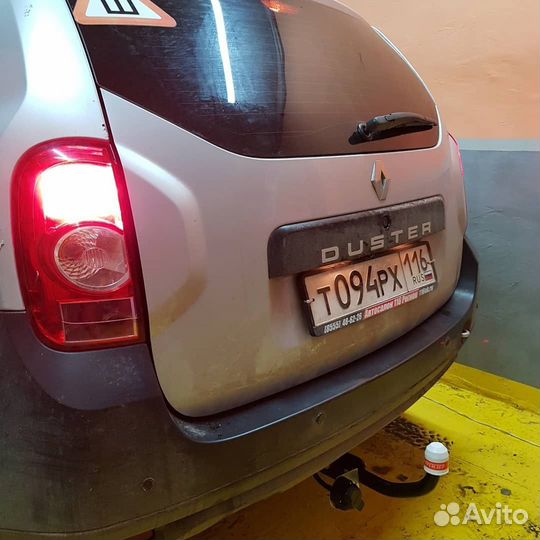 Фаркоп тсу заводской - Рено Дастер - Ниссан Терран