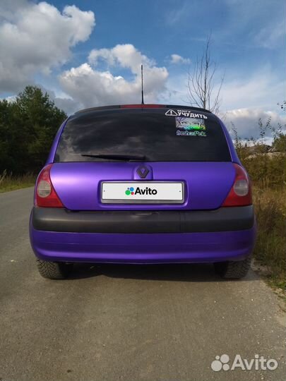 Renault Clio 1.1 МТ, 2003, 200 000 км