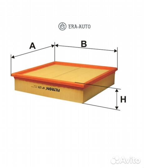 Filtron AP129 Фильтр воздушный opel