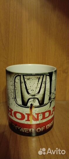 Кружка с логотипом Хонда