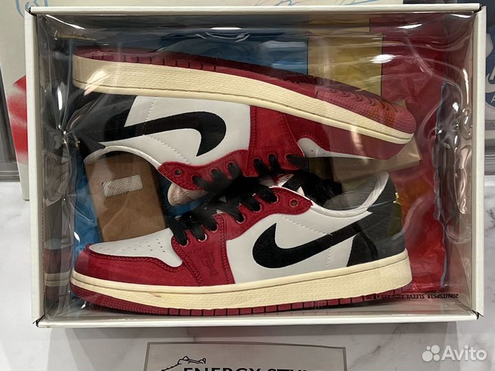 Кроссовки Nike Air Jordan 1 Low x Trophy Room