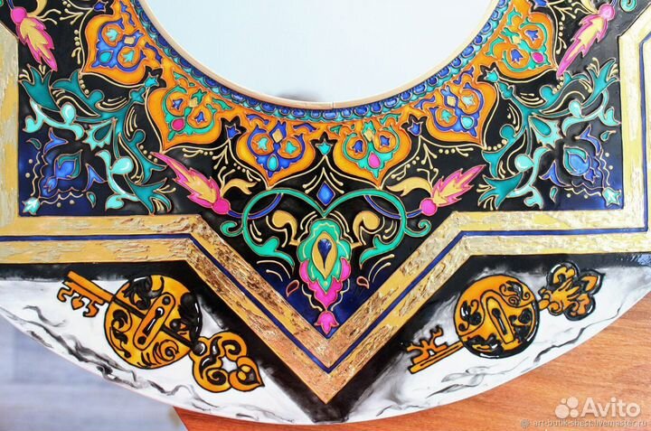 Зеркало в восточном стиле - дизайнерское