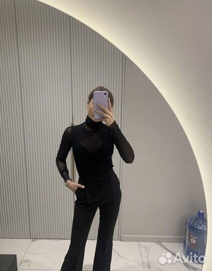 Водолазка сетка