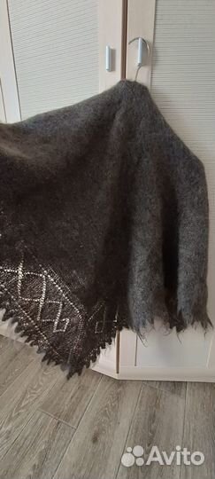 Шаль пуховая ручная работа