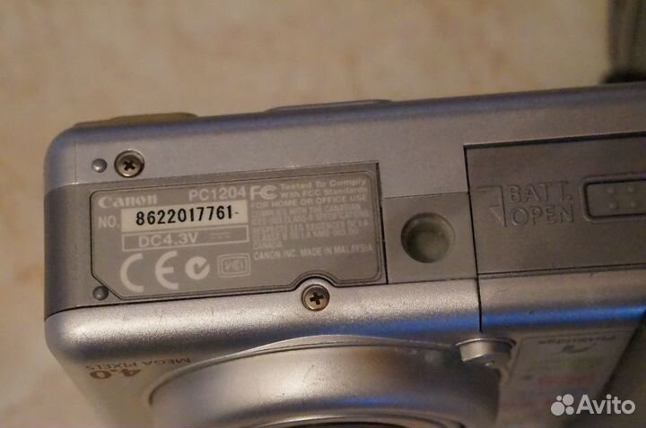 Фотоаппарат Canon на запчасти