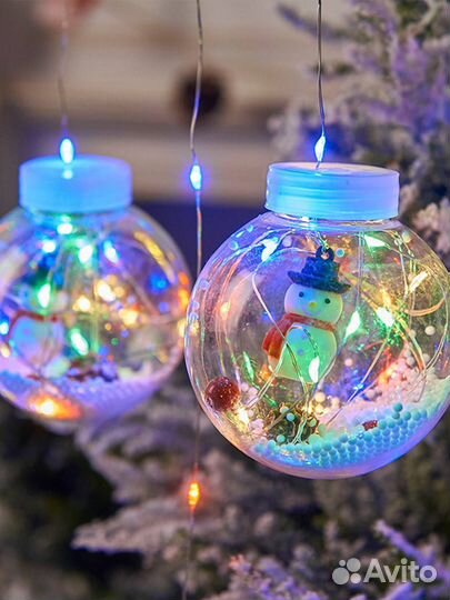 Гирлянда шар 3*0, 7 + удлинитель