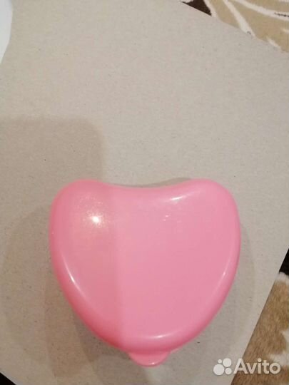 Футляр для хранения пластин розовый