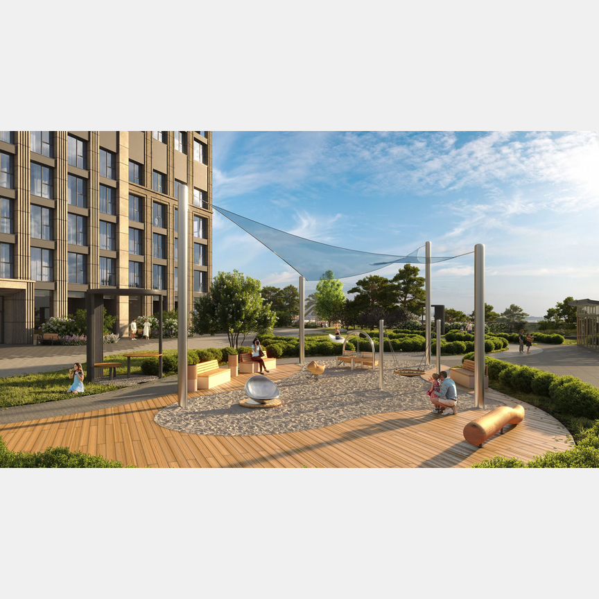 Квартира-студия, 25,6 м², 38/54 эт.