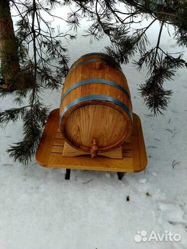 Бочка дубовая