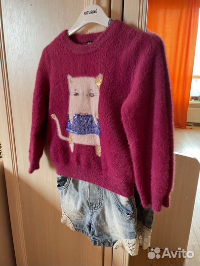 Пакет одежды на девочку 110-120