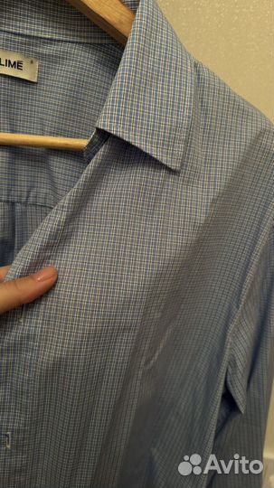 Рубашка lime мужская S