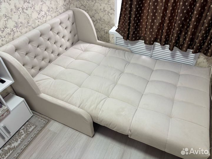 Диван аккордеон Барон 6 белый